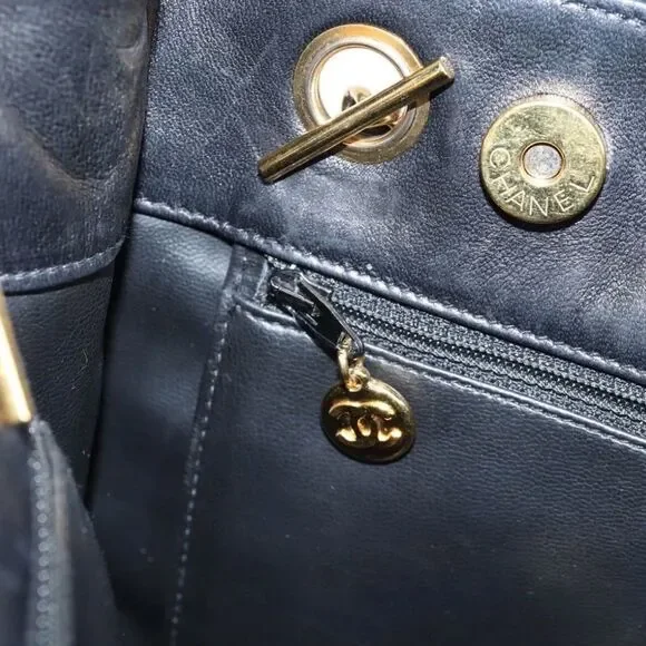 ✅AUTH✅CHANEL LAMBSKIN QUILTED BAG - Picture 16 of 16